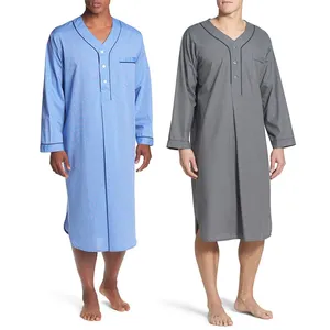 2022 Hoge Kwaliteit Nieuwe Ontwerp Thobes Mens Patchwork Dubai Moslim Lange Mouwen Arabische Pyjama Jubba Mannen Thobe Islamitische