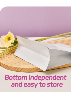 Vendita diretta in fabbrica una libbra otto cubo otto cerniera laterale Self-Standing per i chicchi di caffè frutta frutta conservata foglie di tè <span class=keywords><strong>zucchero</strong></span> - Product Image 6