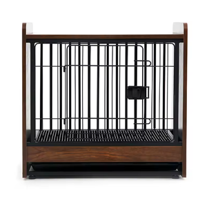Cage pour chien en bois massif, démontable et assemblable, clôture intérieure pour chien, niche pour chien - Product Image 2