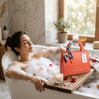 Coffret Cadeau de Savon de Luxe 200g, Savon Parfumé aux Huiles Essentielles, Savon de Bain Hydratant et Nettoyant en Profondeur, Personnalisation OEM ODM