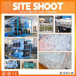 2Ton 3 Ton 5 10 15 20 25 30 Tons Máquina automática para hacer hielo en tubos/Máquina de hielo industrial para Bebidas frías - Product Image 3