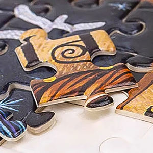 <span class=keywords><strong>Puzzle</strong></span> en papier de 500 pièces des douze constellations pour la relaxation et le divertissement - <span class=keywords><strong>Puzzle</strong></span> rond OEM - Product Image 5