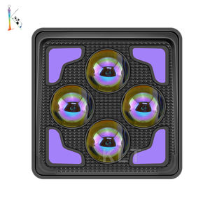 <span class=keywords><strong>KLT</strong></span> Nouveau projecteur à 4 lentilles, phare antibrouillard, feux de <span class=keywords><strong>conduite</strong></span> laser bicolores, feux auxiliaires LED super lumineux pour moto - Product Image 1