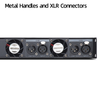 2 Kanal 3000W 8Ω Güç Amplifikatörü D Sınıfı Amplifikatör Stereo Modları EN12002 Kulüp ve Sahne Kullanımı için 4Ω Destekli