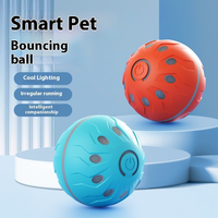 Balle de Luxe Automatique Moderne pour Animaux de Compagnie, Jouet à Mâcher en Plastique pour l'Auto-Entretenement, Article Tendance TikTok, Balle de Tirage Durable pour Chiens et Chats