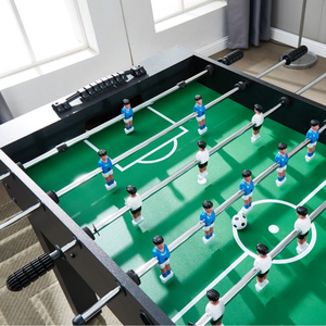 JOYFUNPLAY - Mesa de Futbolito de Madera para Interiores y Exteriores, Mini Juego de Fútbol, Futbolín - Product Image 3