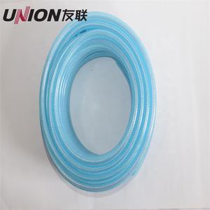 유연한 PVC 투명 나일론 꼰 호스 투명 섬유 강화 PVC 정원 호스 - Product Image 2