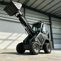 Caricatore Telescopico Articolato Mini Bestseller di Fabbrica, Motore Diesel 4WD, 1.5-2 Tonnellate, per Giardino e Fattoria