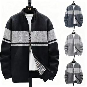 Suéter <span class=keywords><strong>Cárdigan</strong></span> de <span class=keywords><strong>Hombre</strong></span> de Punto Suave, Personalizado, de Lana, de Alta Gama, Resistente al Viento - Product Image 1