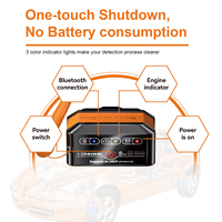 Directo de fábrica EE. UU. Asiático Europeo Universal OBD2 Coche Inalámbrico OBD2 ELM327 Escáner para tableta de teléfono inteligente
