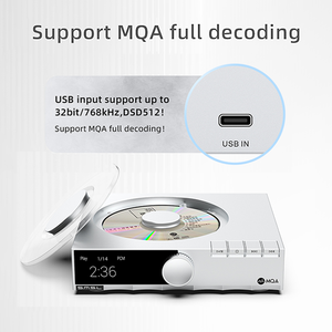 SMSL PL200T <span class=keywords><strong>lecteur</strong></span> <span class=keywords><strong>CD</strong></span> haute résolution MQA-<span class=keywords><strong>CD</strong></span> entrée d'horloge DSD512 système Servo P.A.S.S prise en charge de l'entrée USB <span class=keywords><strong>sortie</strong></span> coaxiale <span class=keywords><strong>optique</strong></span> I2S AES/EBU - Product Image 4