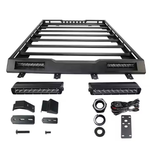 Portaequipajes de aluminio para Suzuki, accesorios para techo de coche, 5 puertas, Jimny Jc74 <span class=keywords><strong>2023</strong></span> +, abrazadera para techo de coche - Product Image 1