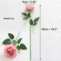 Großhandel Premium Seidenrosen in 26 Farben, Künstliche Blumen für Hochzeiten, Eventdekoration, Geschenke für Frauen