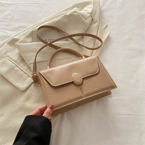2025 début printemps nouveau sac à bandoulière couleur unie Simple élégant dames <span class=keywords><strong>Net</strong></span> célébrité petit sac carré - Product Image 2