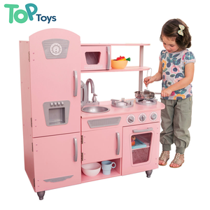 Ensemble de jeu de rôle de cuisine en bois interactif pour l'apprentissage précoce de la <span class=keywords><strong>maternelle</strong></span> Activités préscolaires imaginatives Amusement créatif pratique - Product Image 1