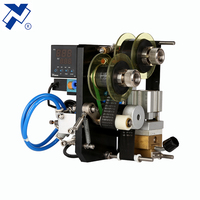 Imprimante à ruban pneumatique NY-803, machine à estamper automatique en acier et en laiton, police d'écriture pour marquage à chaud, codage d'étiquettes, impression, marquage
