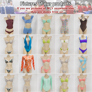 MLY 2026 Nuevo Diseño Personalizado, Traje de Baño de Dos Piezas con Estampado Personalizado, Tanga y <span class=keywords><strong>Bikini</strong></span> Sexy para Mujer - Product Image 5