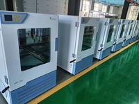 Incubadora Digital de Control de Tiempo y Temperatura para Laboratorio, para Pruebas de Demanda Bioquímica de Oxígeno, con Agitador