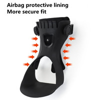 Attelle de cheville à bouton, attelle de cheville et de pied intégrée pour chaussure, attelles de nuit, stabilisateur de cheville pour pied tombant, attelle de protection
