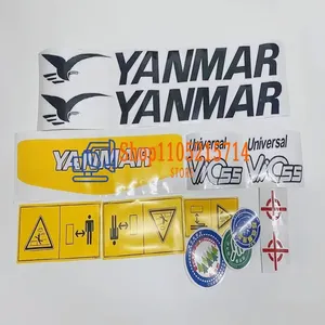 Adesivi Completi per Veicoli Applicabili a YANMAR Vio <span class=keywords><strong>15</strong></span> 17/20/25/30/35/45/55/65 per Escavatori Yangma, Logo di Alta Qualità, Adesivi per Auto - Product Image 6