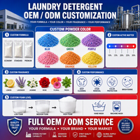 Detergente en Polvo para Lavandería OEM ODM, Marca Privada, Fabricación por Contrato