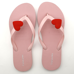 Vente en gros de tongs pour femmes, nouveaux modèles, légères, antidérapantes, à bout ouvert, <span class=keywords><strong>tendance</strong></span>, avec motif cœur, en promotion - Product Image 5