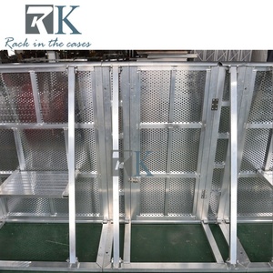 Barrera de Control de Multitudes Enlazable para Conciertos y Eventos Deportivos, Valla de Barricada de Aluminio para Control de Multitudes en Venta - Product Image 6