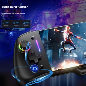 Linyuvo Plug-in Chuyển Đổi Trò Chơi Điều Khiển RGB Ánh Sáng Bên Phải Tay Trái Kim Loại Rocker Điều Khiển Không Dây Với Rung Tính Năng Tương Thích - Product Image 2