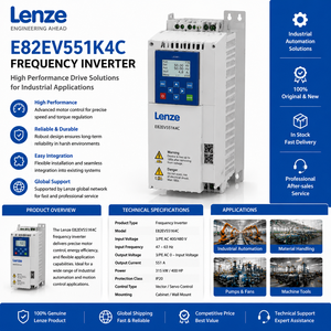 Inversor de Frecuencia E82EV551K4C 315kW, Controlador de Accionamiento de Automatización Industrial PLC - Product Image 1