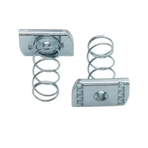 น็อตสปริงสำหรับรางเหล็กแบบกำหนดเอง รุ่น M6/M8/M10/M12/M14/M16/M18 ลดราคาพิเศษ - Product Image 1