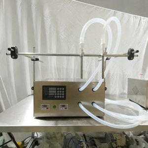 Máquina de llenado con bomba de diafragma de doble cabezal de 15L, motor eléctrico monofásico OEM para aceite, vinagre, vino, salsa de soja, manguera flexible - Product Image 3