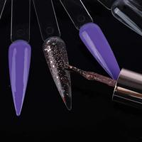 Support de présentation de couleur d'ongles en forme d'éventail long et fin pour la présentation de vernis à ongles en gel, outils professionnels pour les étudiants en manucure et les professionnels du nail art
