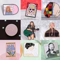 Aili Singer épingles en émail, épingles en émail mignonnes pour ornement de sacs à dos, épingles de revers de broche pour filles adolescentes femmes cadeaux de fête d'anniversaire