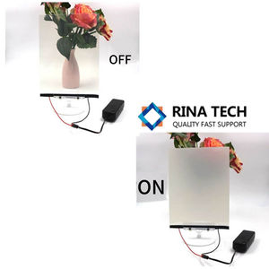 Rina Tech Smart Tint Film PDLC électrochromique en verre intelligent auto-adhésif à gradation pour la décoration de bureaux, de fenêtres et de murs. - Product Image 5