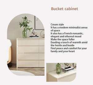 Commode nordique 8 tiroirs moderne fabriquée en Chine Commode 8 tiroirs bon marché - Product Image 4