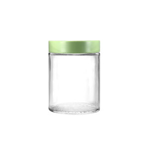 ที่เก็บแก้ว16oz 500มล. เหยือกแก้วปากกว้างฐานหนาติดผนังหนาสำหรับใส่แป้งพร้อมฝา ABS ระดับพรีเมี่ยม - Product Image 1
