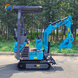 รถขุดขนาดเล็ก LOOGSHEEN 1.2T พร้อมหัวตัดหญ้า 1T แบบ Backhoe Flail Mower เครื่องยนต์ Koop และปั๊ม สำหรับงานเกษตรและก่อสร้าง ทำงาน - Product Image 1
