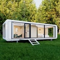 Capsule Spatiale Préfabriquée Maison Conteneur Maisons Personnalisées De Luxe Capsule Hôtel Petites Maisons