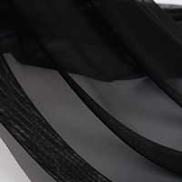 Tissu en maille ultra fin extensible dans les quatre sens en nylon et élasthanne, pré-découpé 5 yards, 152,4 cm de large, tissu en filet léger, transparent et résistant