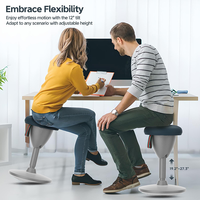 Bestseller UE : Tabouret d'équilibre pour assise active, Wackelhocker, Tabouret ergonomique, Tabouret pour bureau debout