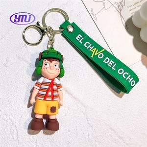 Anime <span class=keywords><strong>El</strong></span> <span class=keywords><strong>Chavo</strong></span> <span class=keywords><strong>Del</strong></span> Ocho llavero de dibujos animados niño muñeca colgante llavero bolsa coche llavero llaveros joyería divertida regalo de amigos - Product Image 5