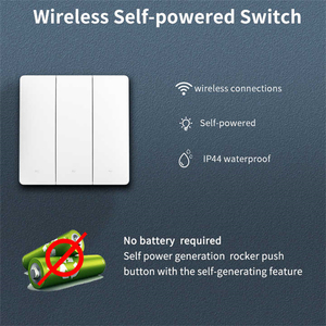 2025 New động chuyển đổi máy phát và máy thu RF433 từ xa không dây chuyển đổi tự-powered chuyển đổi không dây - Product Image 3