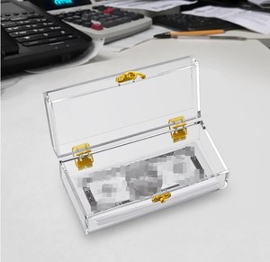 กระปุกออมสินอะคริลิกใสสำหรับผู้ใหญ่หรือเด็กกระปุกออมสินแบบเปิด - Product Image 6