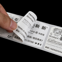 Label Transfer Panas Khusus untuk Spandex, Label Gulung dengan Perekat Elastis Tinggi
