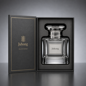 Capuchon de parfum de luxe multicouche en alliage de <span class=keywords><strong>zinc</strong></span>, finition miroir argenté électrolytique, dessus cranté effet soleil, personnalisable avec logo, fabrication OEM - Product Image 5