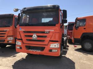 รถบรรทุกหัวลากมือสอง Sinotruk Euro2 ดีเซล 6x4 พวงมาลัยซ้าย HOWO 10 ล้อ รับน้ำหนัก 21-30 ตัน 371 แรงม้า กล้องมองหลัง 360 องศา - Product Image 6