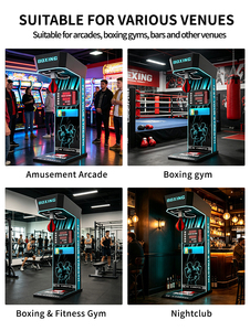 Máquina de Boxeo Arcade para Interiores, Máquina de Juego de Boxeo para Adultos con Sistema de Redención de Premios - Product Image 5