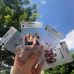 Custom business card printing plastic transparent pvc card print logo waterproof name visiting business card