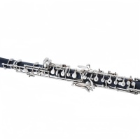 Wholesale Professional Musical Woodwind Instruments Semi Automatic Button Bakelite 22 Key C Tone Oboe Nickel Plated with Case