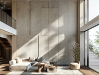 Panneau acoustique en fibre de polyester, panneau insonorisant pour mur, plafond, décoration intérieure